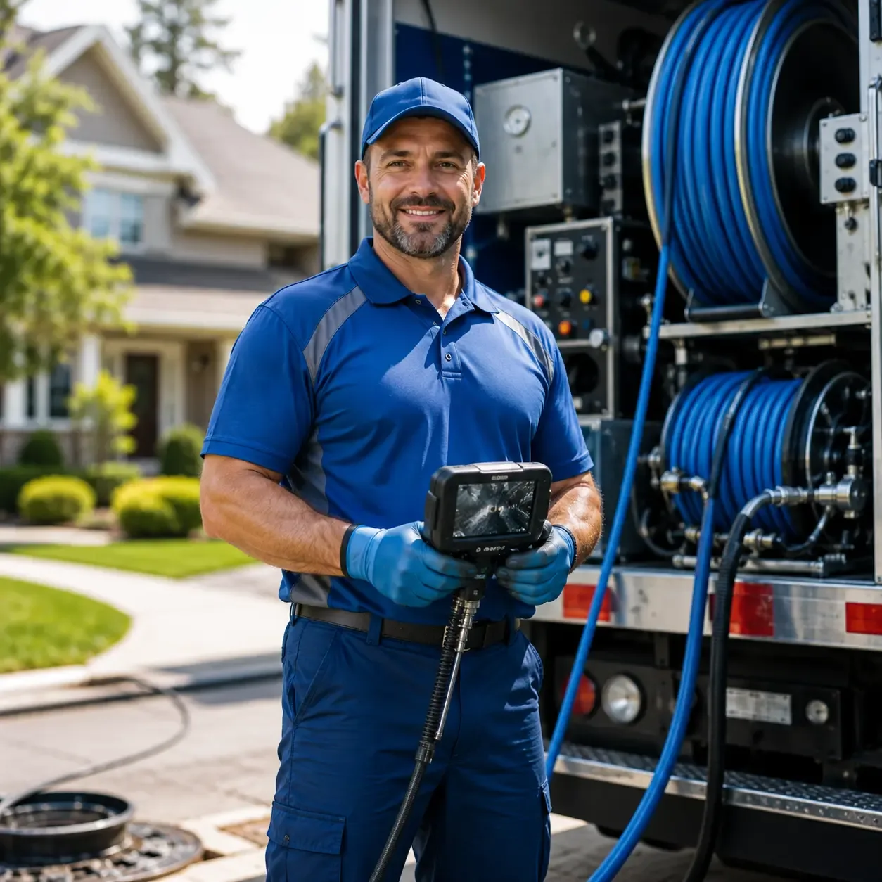 Local outdoor drain cleaning specialists in English, IN